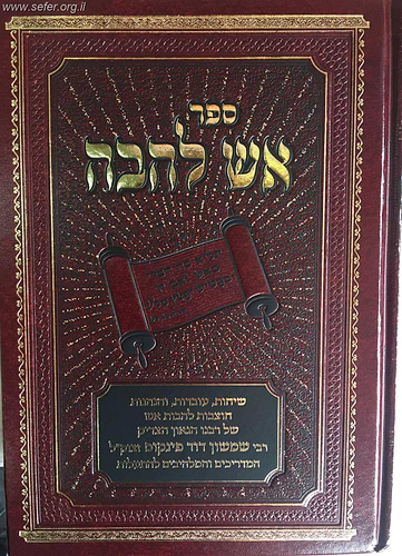אש להבה - במשנתו של הרב פינקוס זצוק