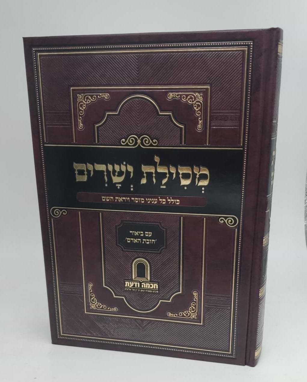 מסילת ישרים - עם ביאור חובת האדם / המשגיח הרב דן סגל