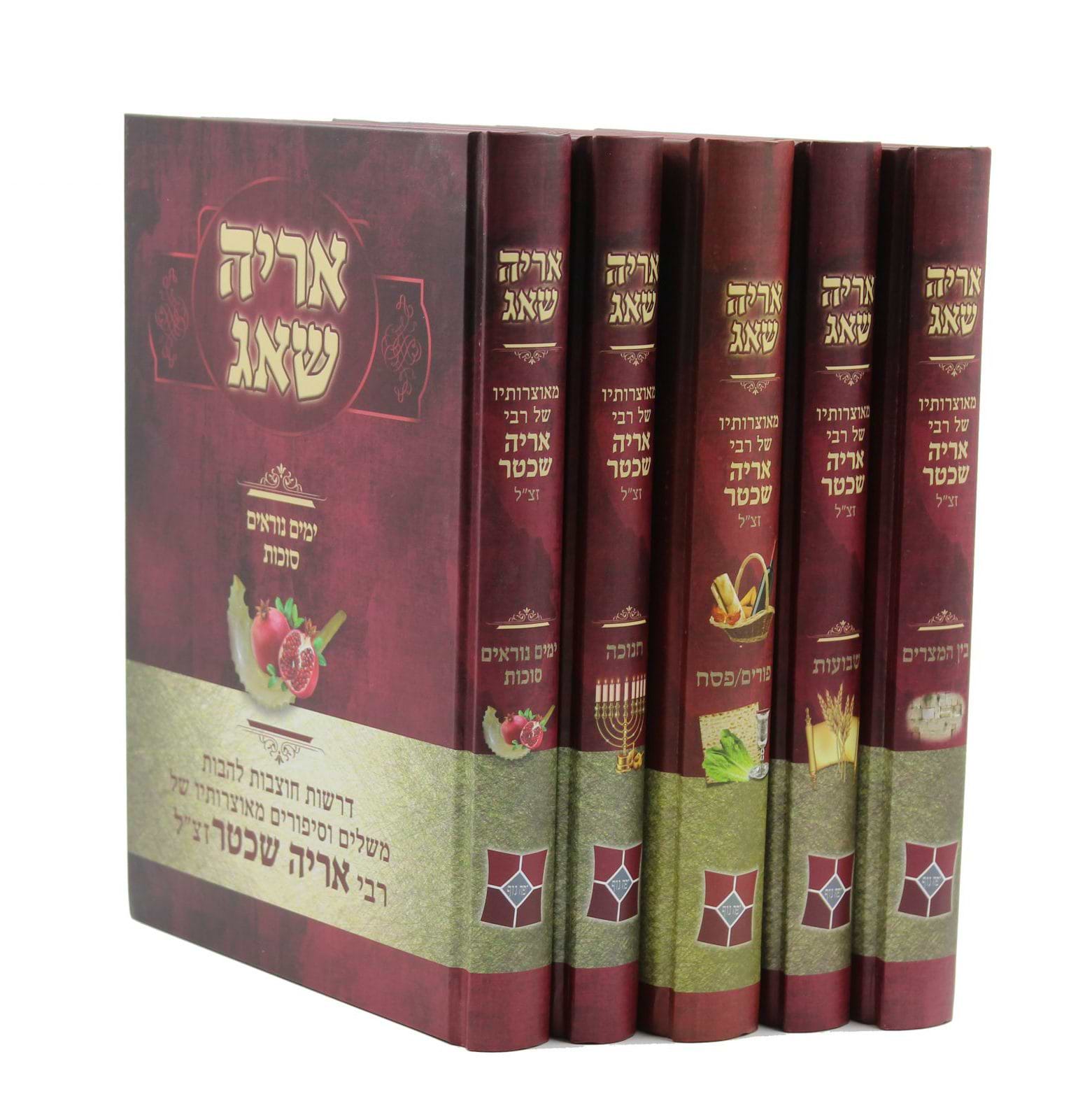 אריה שאג על המועדים סט ה