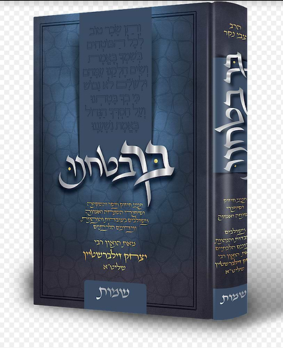 בך בטחנו - שמות / הרב יצחק זילברשטיין שליט