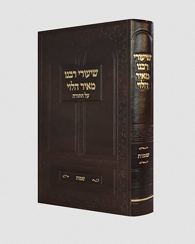 שיעורי רבנו מאיר הלוי סאלאווייציק על התורה / שמות