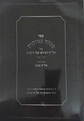 מגלה עמוקות אלף זעירא של ויקרא
