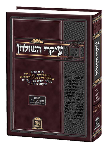 עיקרי השולחן חופה וקידושין