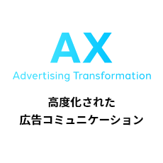 AX Advertising Transformation 高度化された広告コミュニケーション