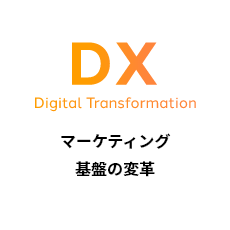 DX Digital Transformation マーケティング基盤の変革