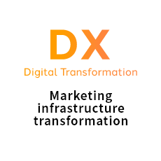 DX Digital Transformation Marketing infrastructure transformation
