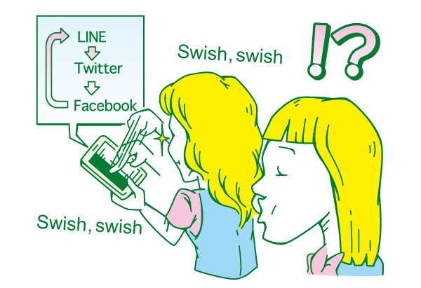 Japanese People and Smartphones