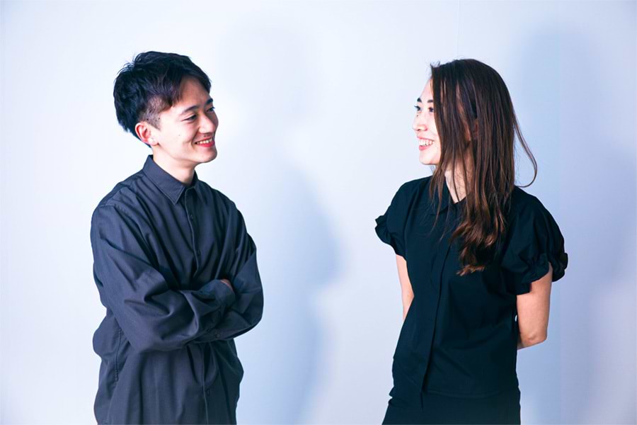 Masaya Yomaru (left) and Mihoko Nishii (right)