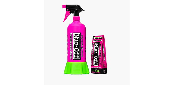 Punk Powder Bike Cleaner (4 Pack) & Bottle Bundle