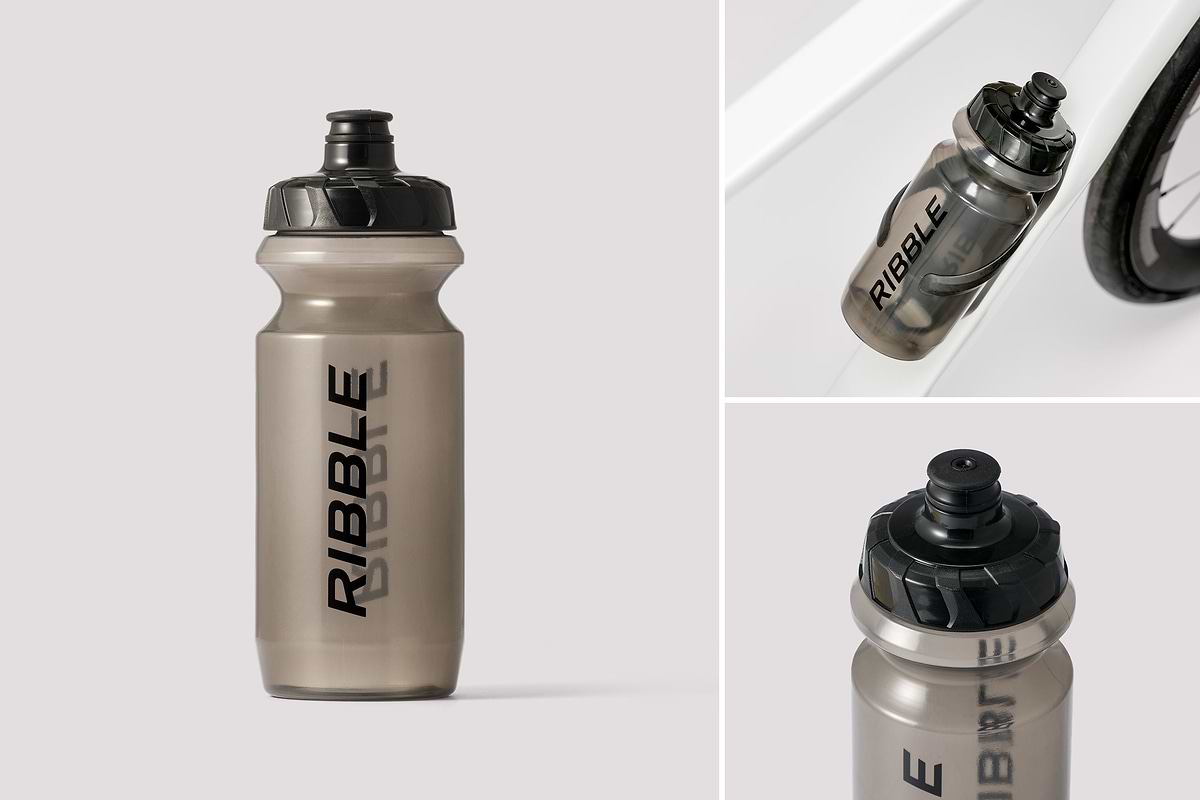 Water Bottle 600ml - Grey Smoke
