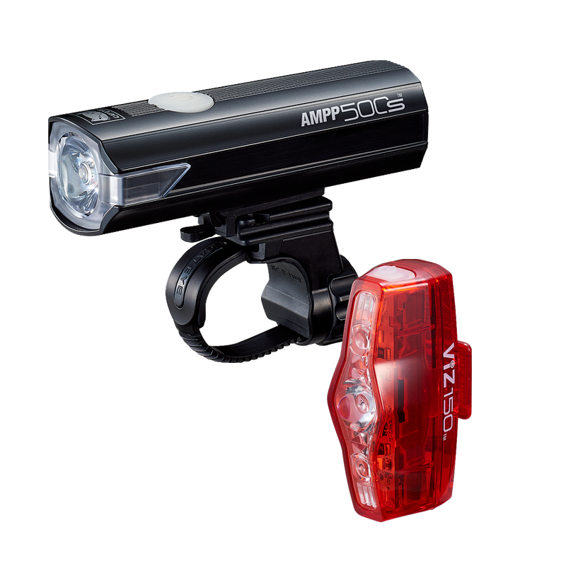 Cateye AMPP 500S / VIZ 150 Bike Light Set