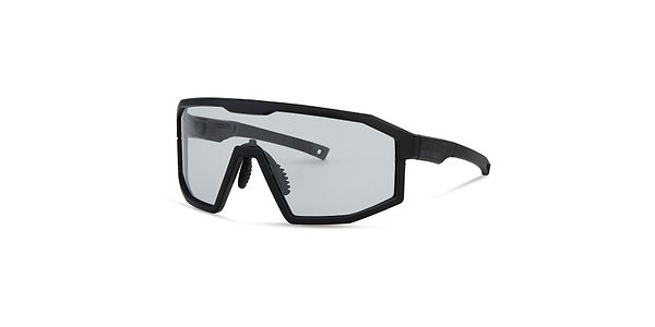 Enigma Matt Black Sunglasses Clear Lens