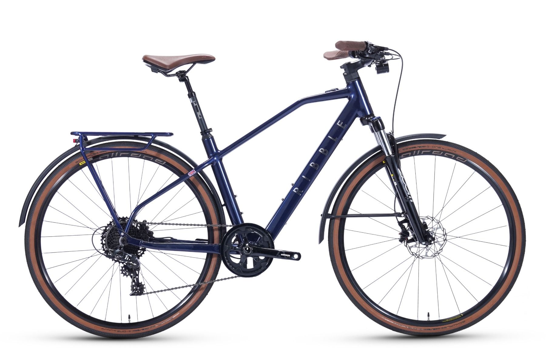 Hybrid AL e Trail Blue - Sram Apex - M