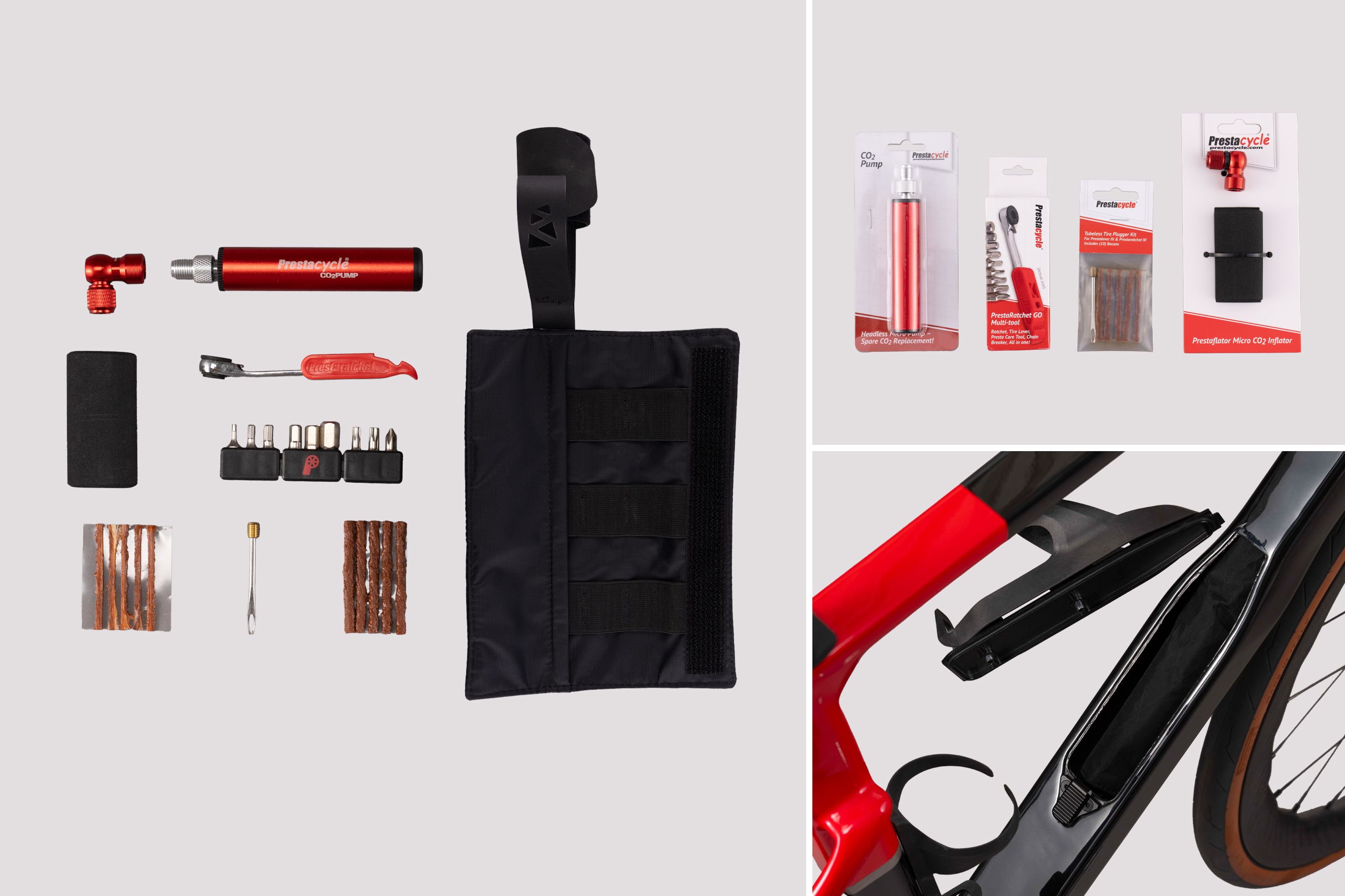Prestacycle Riftt Wrap & Tool Bundle