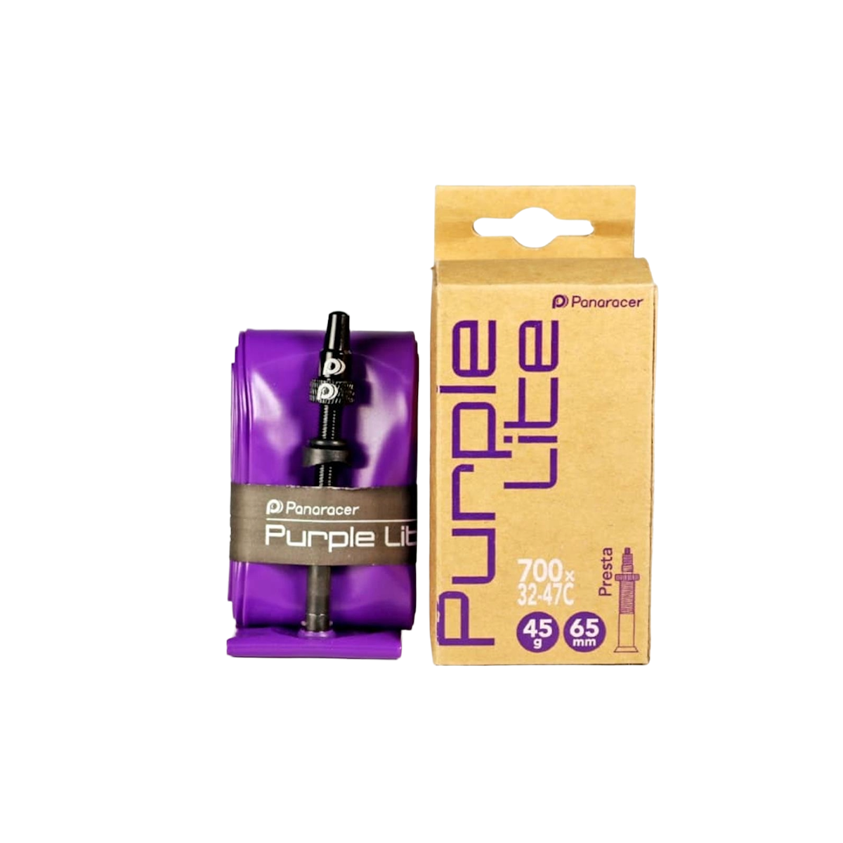 Purple Lite TPU Gravel Inner Tube 700x32-47mm - 85mm Valve