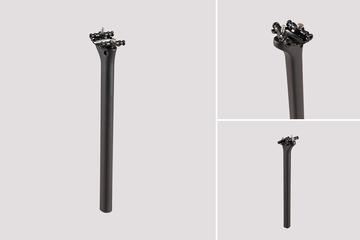 SL / SL R Twin Bolt Carbon Seatpost 380mm Black