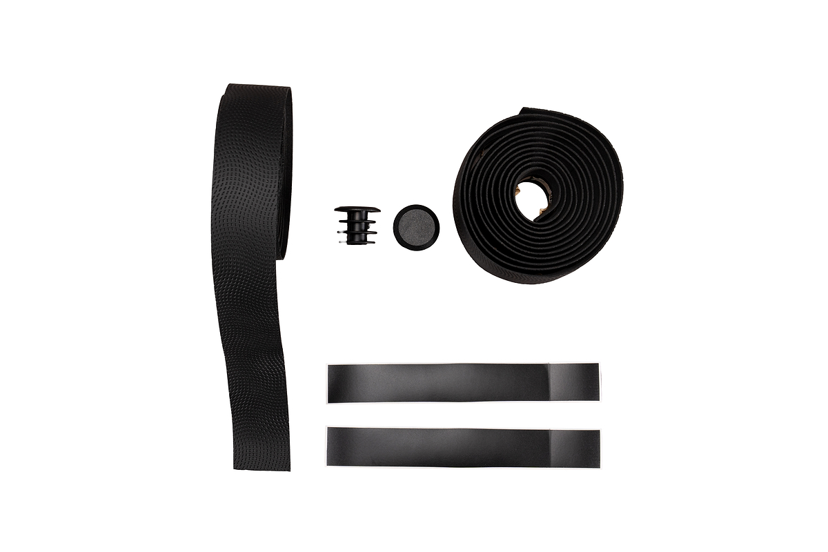 Embossed Black Bar Tape