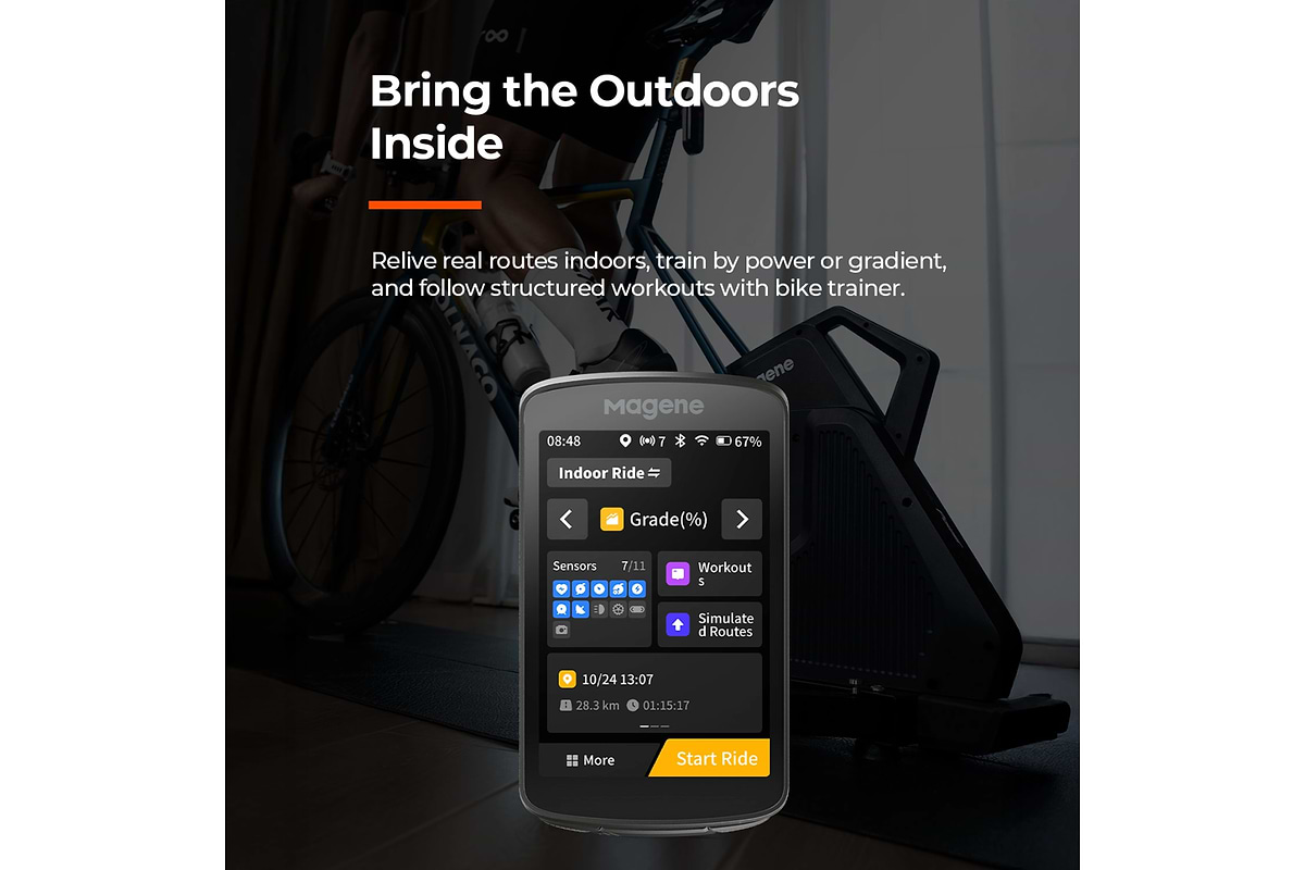 C706 Smart GPS Bike Computer