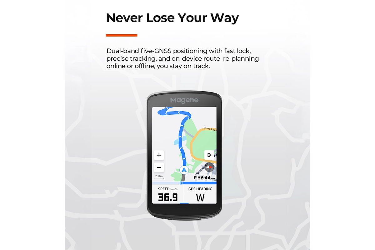 C706 Smart GPS Bike Computer