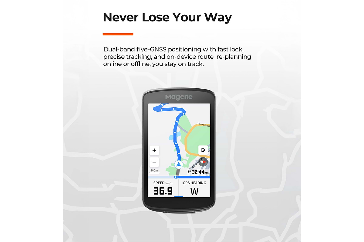 C706 Smart GPS Bike Computer