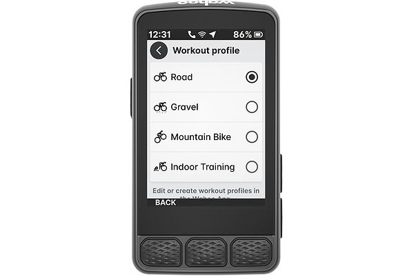 Custom Workout Profiles