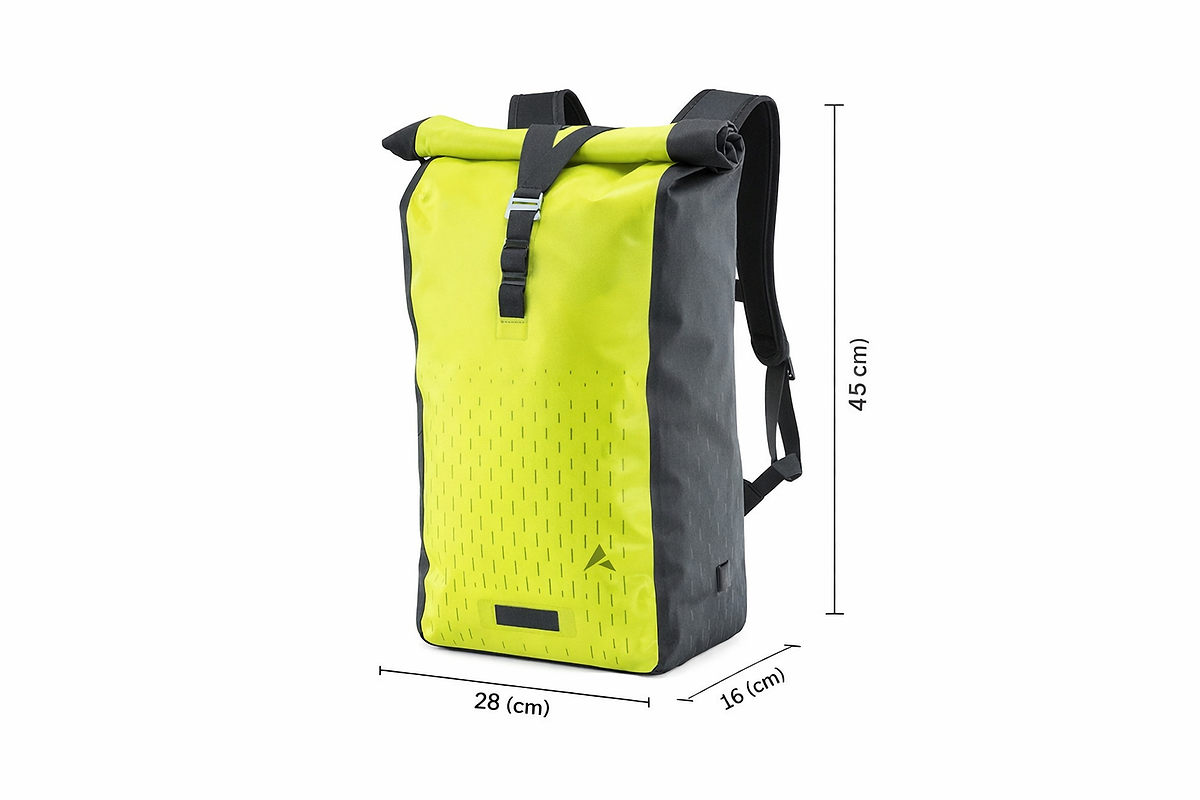 Thunderstorm City Waterproof Cycling Backpack 30L - Yellow