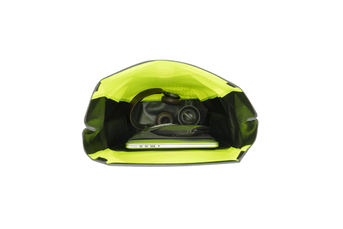 Thunderstorm City Waterproof Cycling Pannier 20L - Yellow/Black