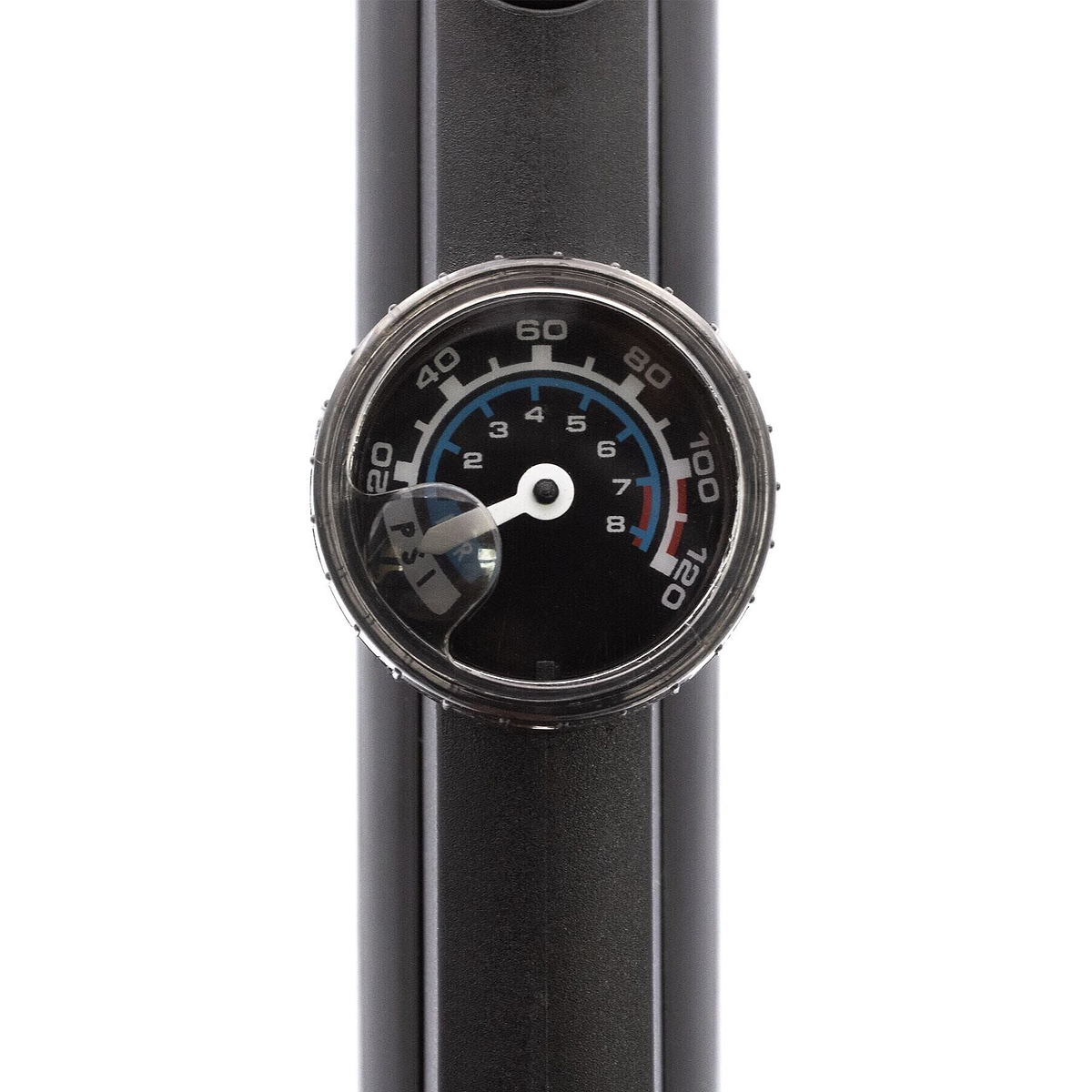 Micro II Mini Pump With Dial Gauge Black