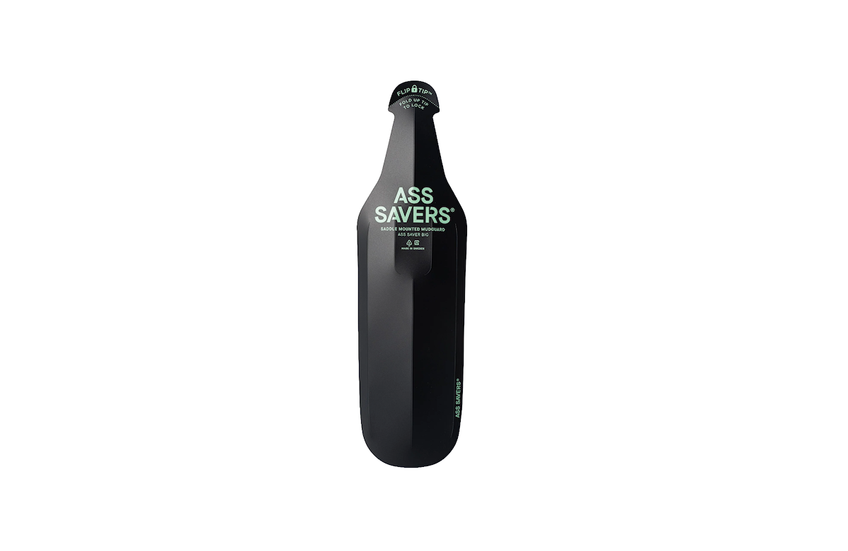 Big Rear Mudguard Black