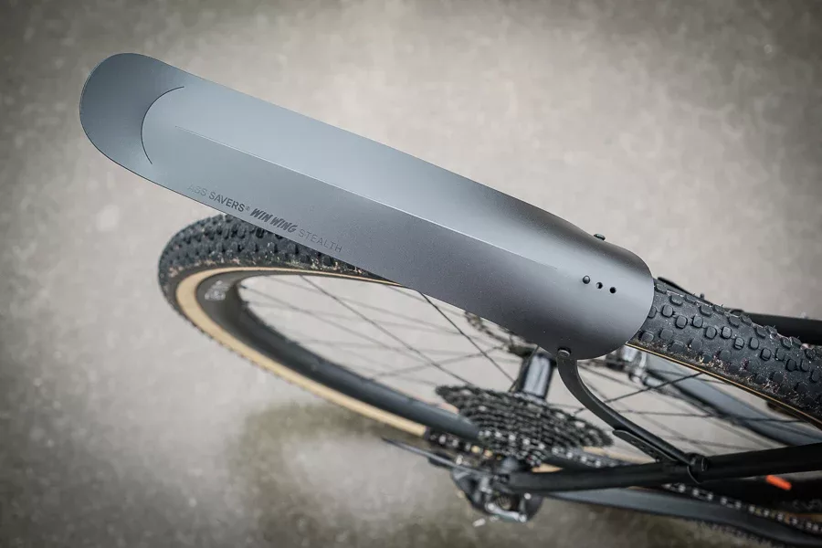 Win Wing Gravel 2 Rear Mudguard Stealth Black