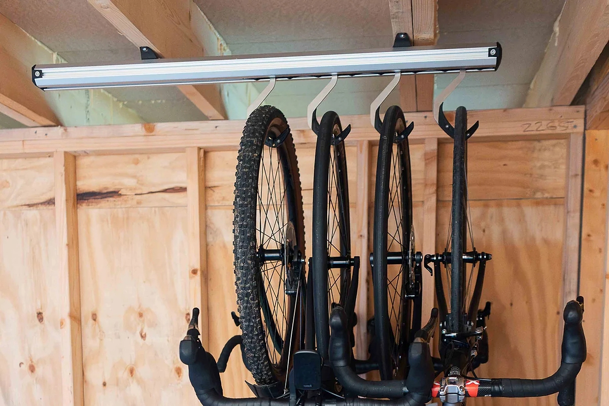 SpaceRail Ceiling Mounted 4-Bike Rack