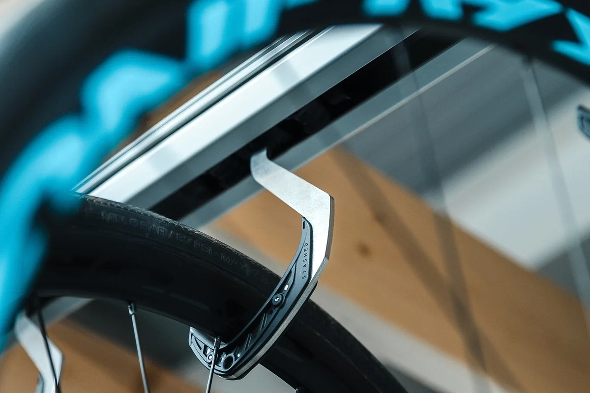 SpaceRail Ceiling Mounted 4-Bike Rack