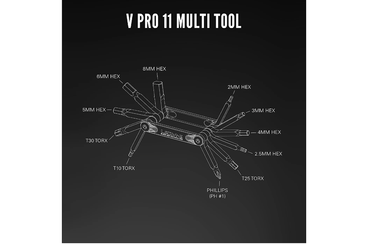 V Pro 11 Multi Tool - Black