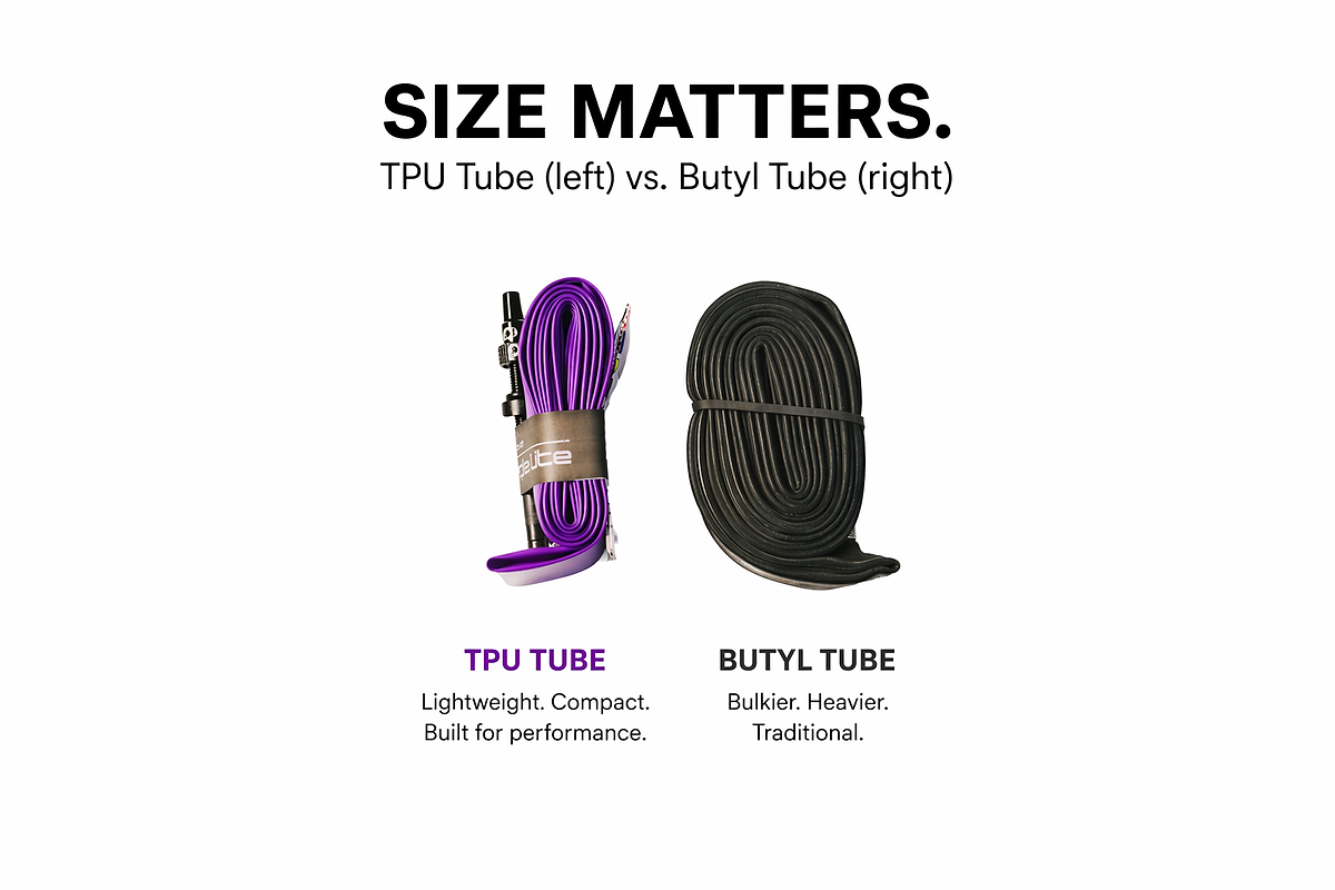 Purple Lite TPU Inner Tube Road 700x23-32mm - 65mm Valve