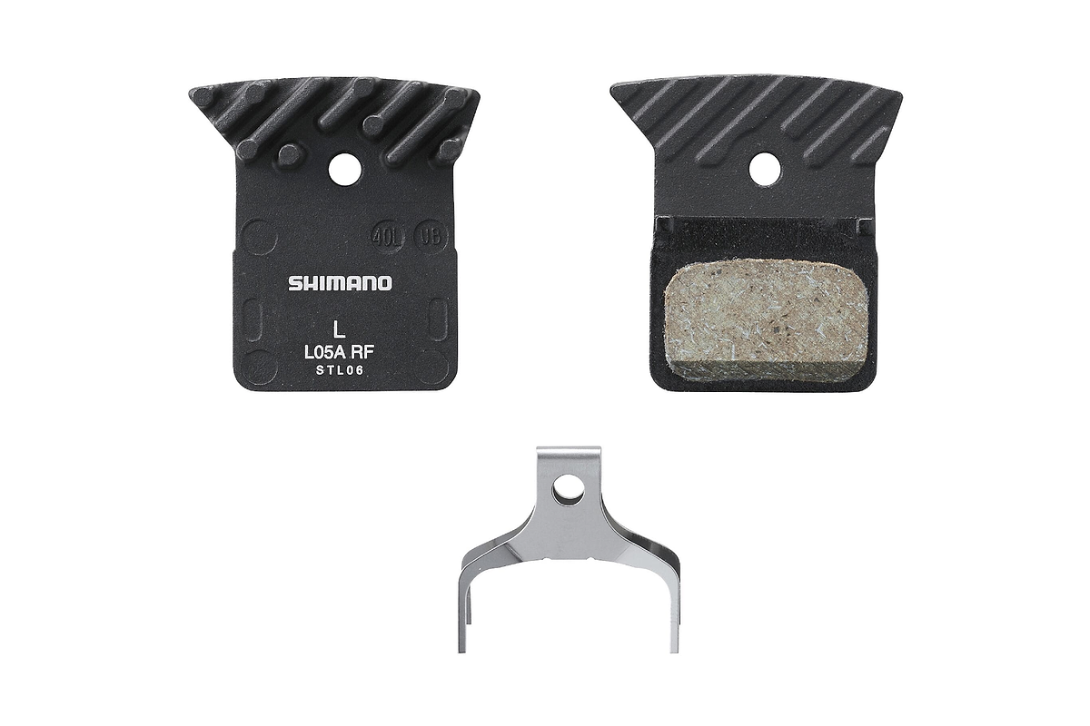 L05A-RF Resin Disc Brake Pads with Cooling Fins 