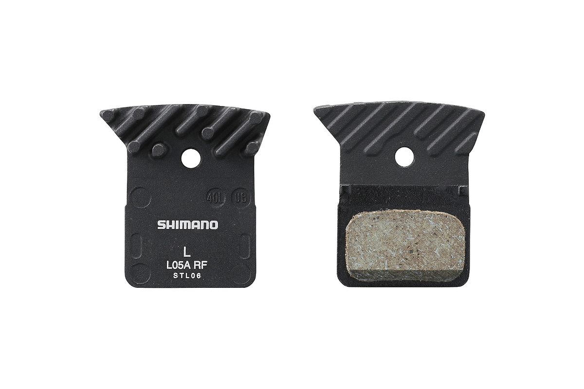 L05A-RF Resin Disc Brake Pads with Cooling Fins 