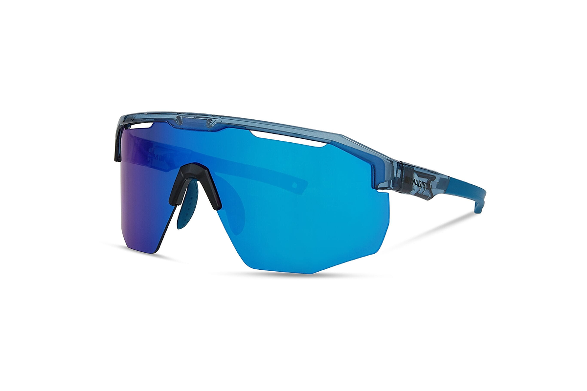 Cipher Crystal Gloss Blue Sunglasses Blu/Amb/Clr