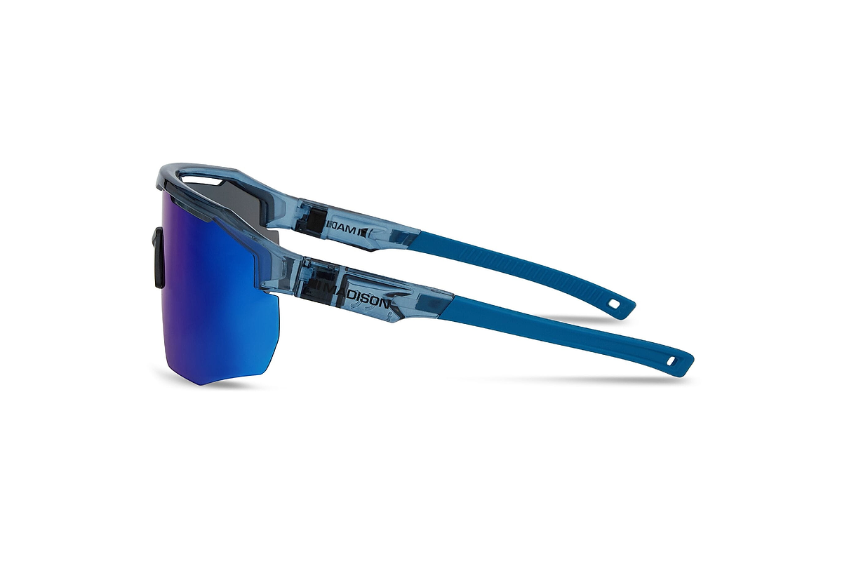 Cipher Crystal Gloss Blue Sunglasses Blu/Amb/Clr