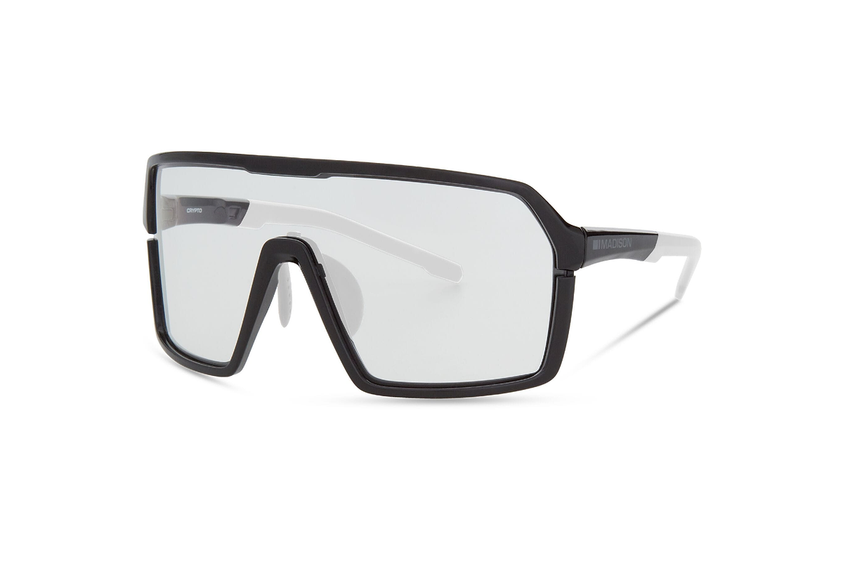 Crypto Gloss Black Sunglasses Clear