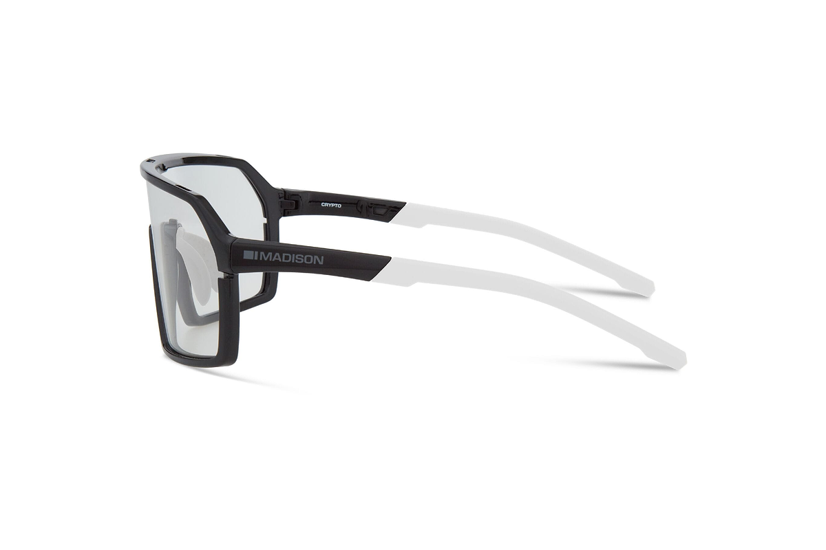 Crypto Gloss Black Sunglasses Clear
