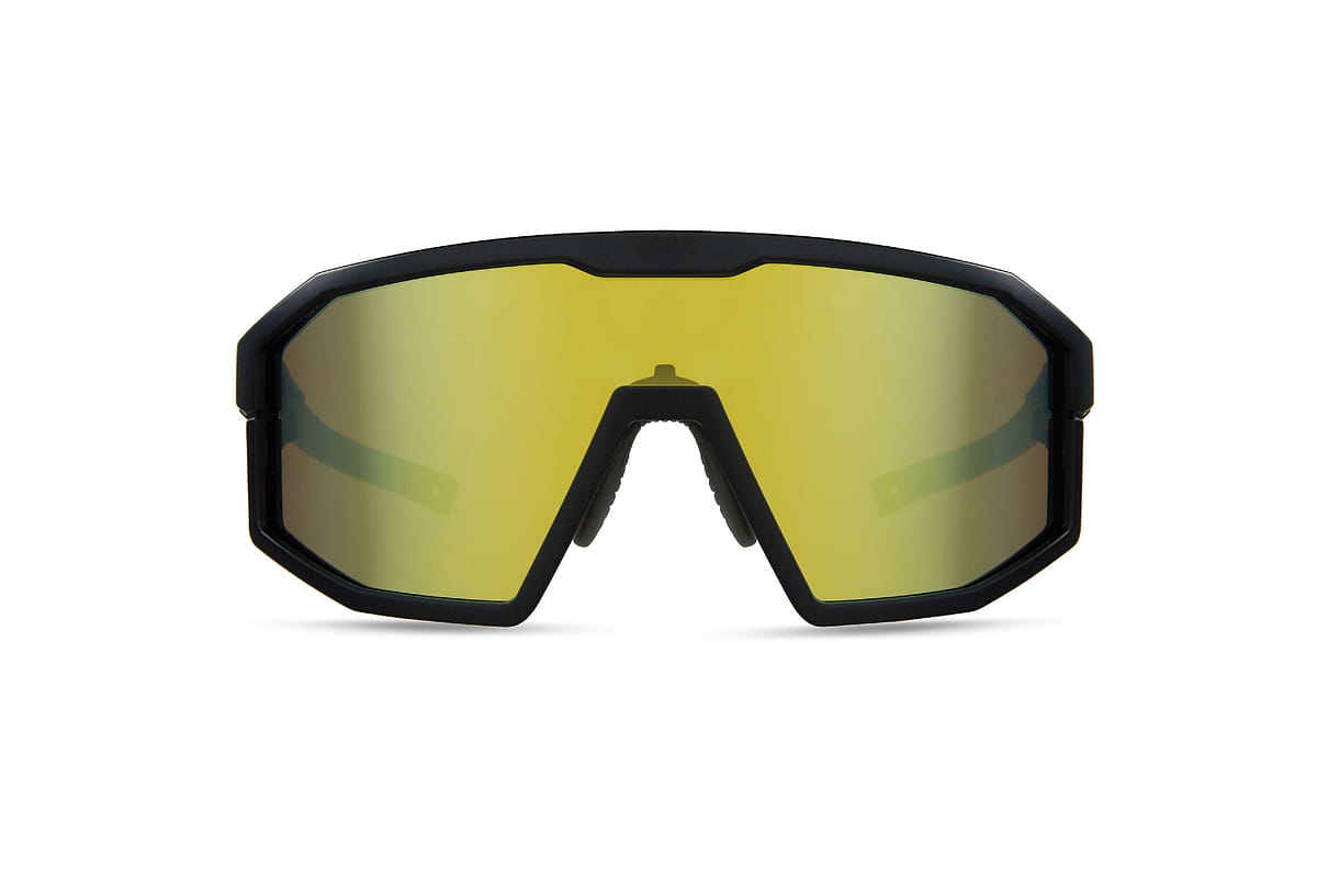Enigma Matt Black Sunglasses Brz/Amb/Clr