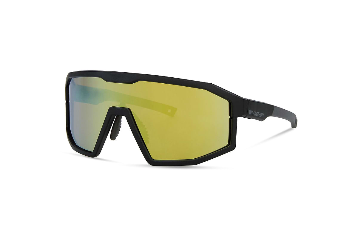 Enigma Matt Black Sunglasses Brz/Amb/Clr