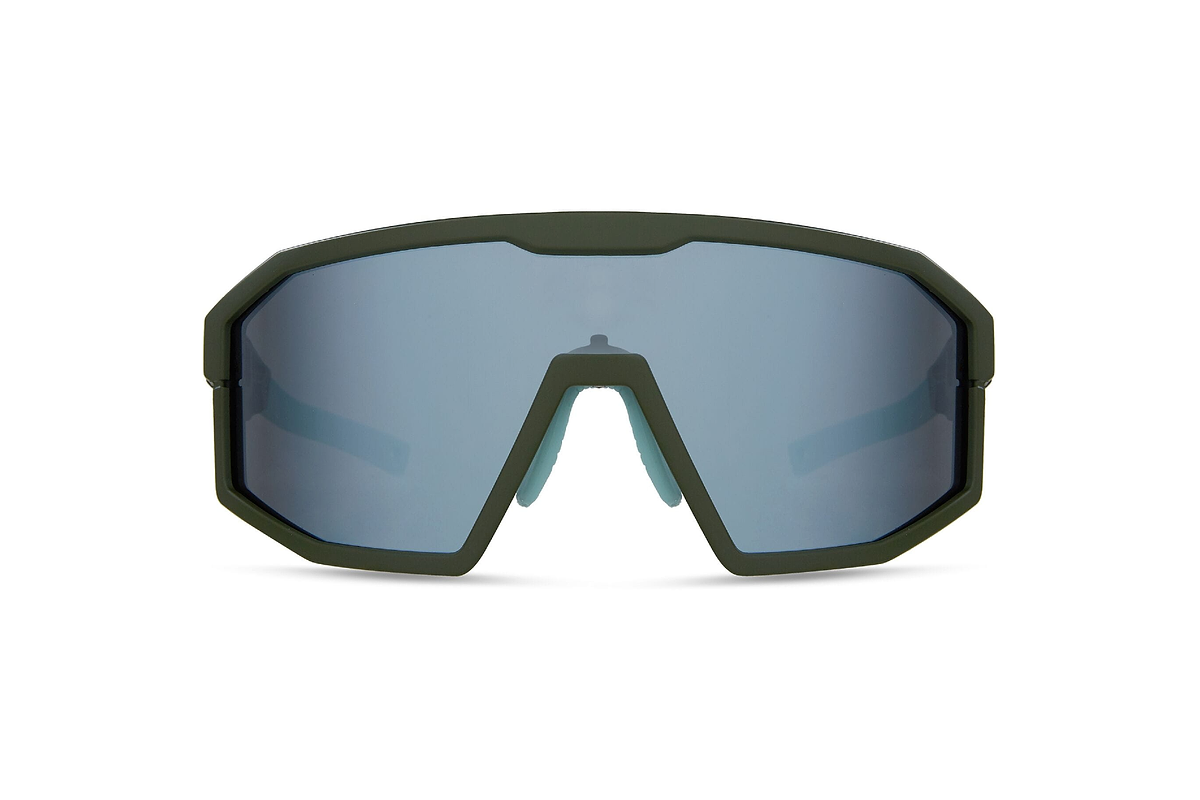 Enigma Matt Olive Sunglasses Smk/Amb/Clr