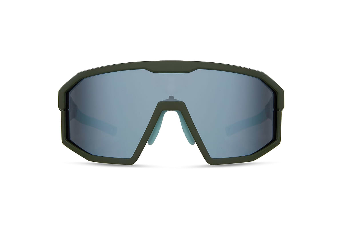 Enigma Matt Olive Sunglasses Smk/Amb/Clr