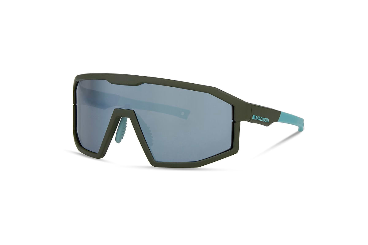 Enigma Matt Olive Sunglasses Smk/Amb/Clr