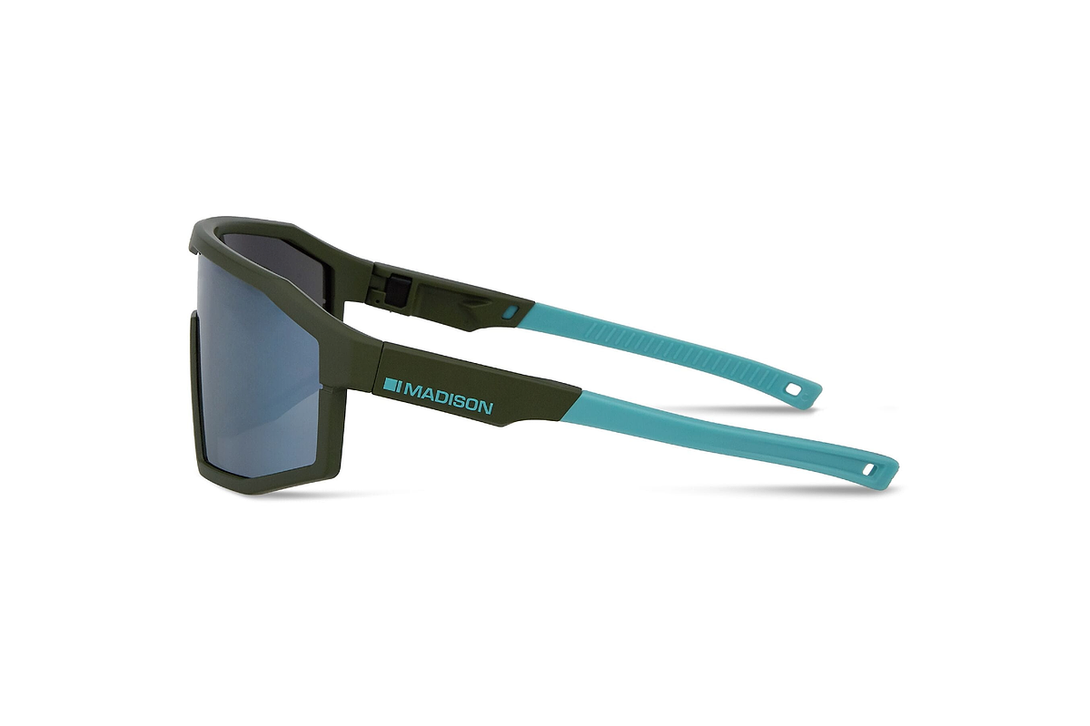 Enigma Matt Olive Sunglasses Smk/Amb/Clr