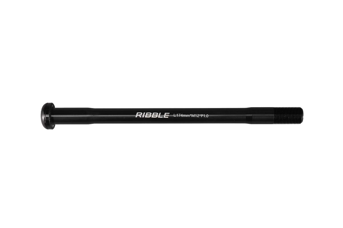 Rear Thru Axle w/Ribble Logo 174mm P1.0 UDH