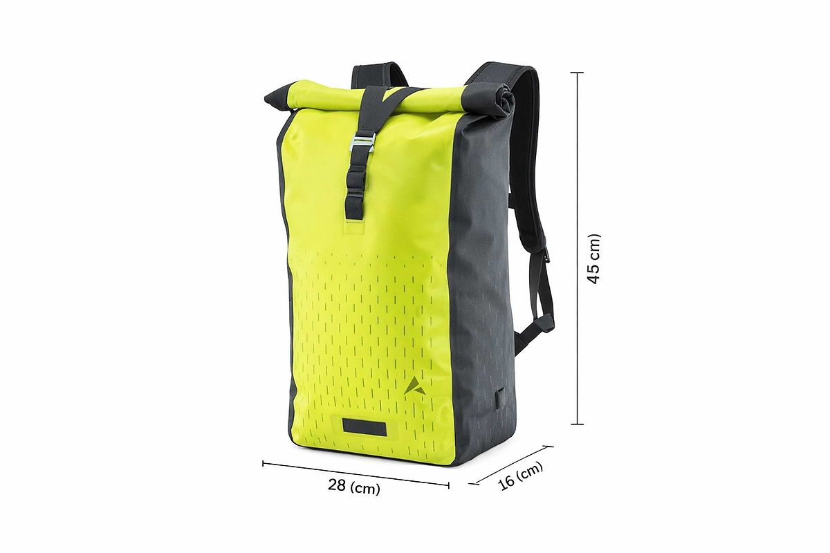 Thunderstorm City Waterproof Cycling Backpack 30L - Yellow