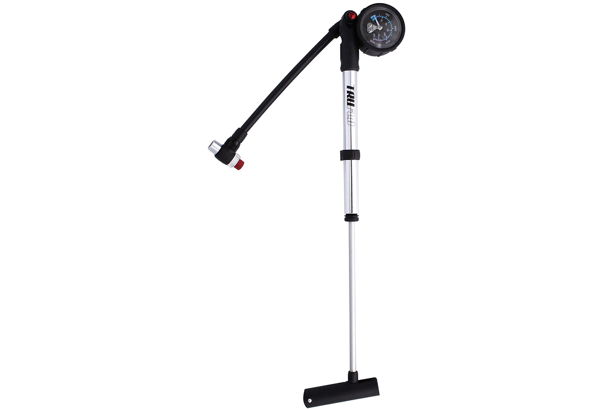 Air Lock Shock Pump with Gauge