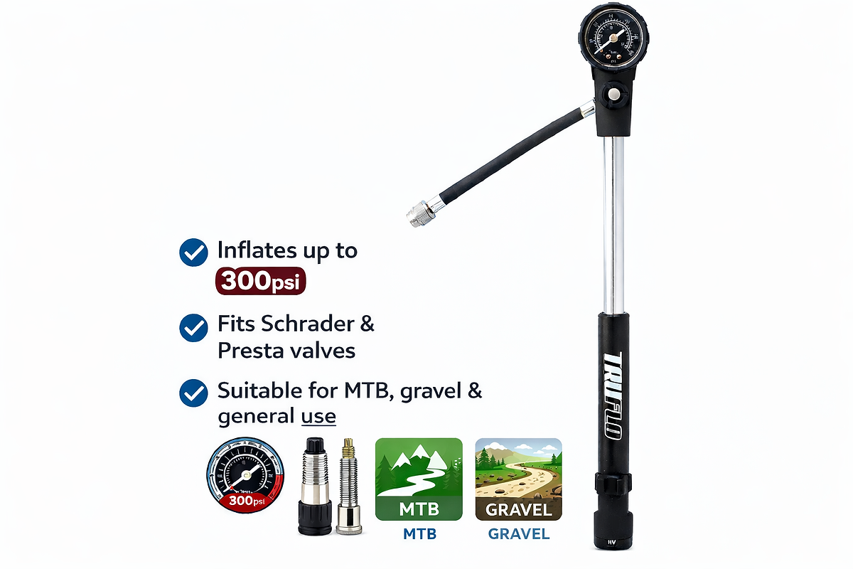 Combishock Shock/Fork/Tyre Pump